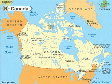 Hudson Bay Canada Map - Map Of Canada