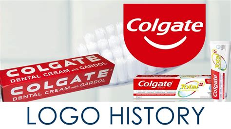 Colgate logo, symbol | history and evolution - YouTube