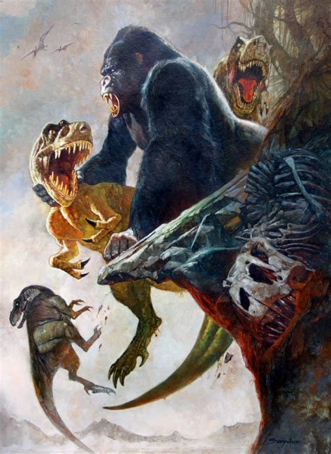 to the escape hatch!: Favorite Scene Friday! King Kong: Kong vs. the Dinosaurs