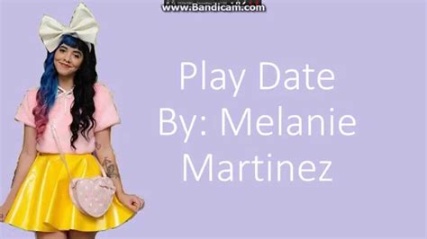 Melanie Martinez- Play Date Lyric Video - YouTube