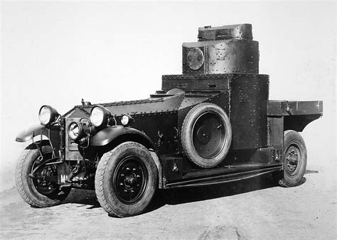 Interwar Tank Development: Rolls Royce Armoured Car (1920 pattern)