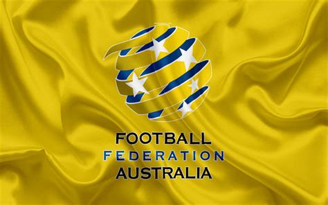 Download wallpapers Australia national football team, logo, emblem ...