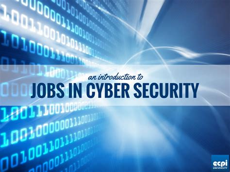 An Introduction to Jobs in Cyber Security | ECPI University