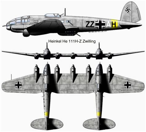 World War II in Pictures: Heinkel He-111Z (Zwilling)