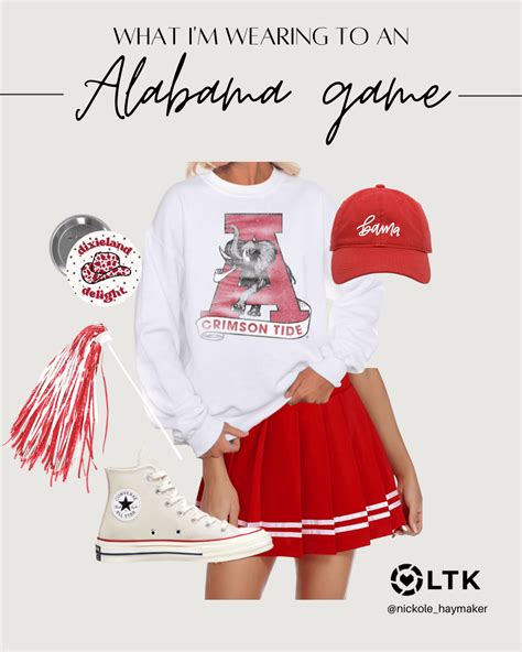 Alabama Football Game Day Outfits - The Blonderella