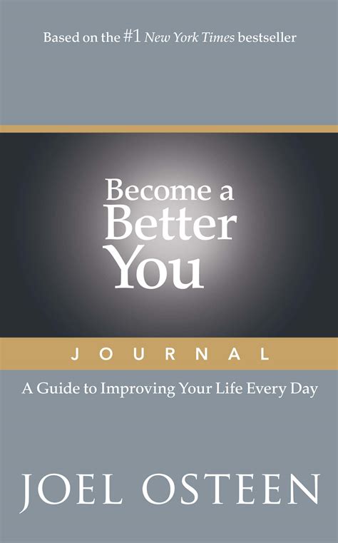 Become a Better You Journal | Book by Joel Osteen | Official Publisher Page | Simon & Schuster