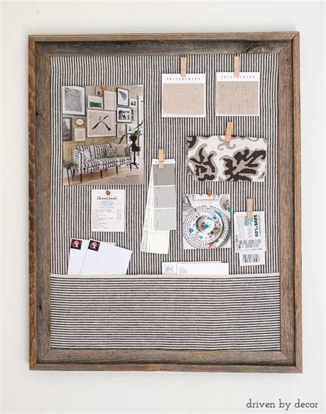 Framed Cork Bulletin Board - A Quick & Easy DIY | Driven by Decor