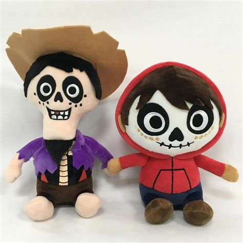 New Hot Movie Coco Plush Toy Doll Cute Cartoon Stuffed Dolls Baby Kids ...