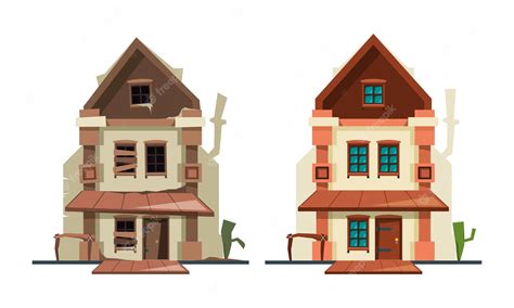 old buildings - Clip Art Library