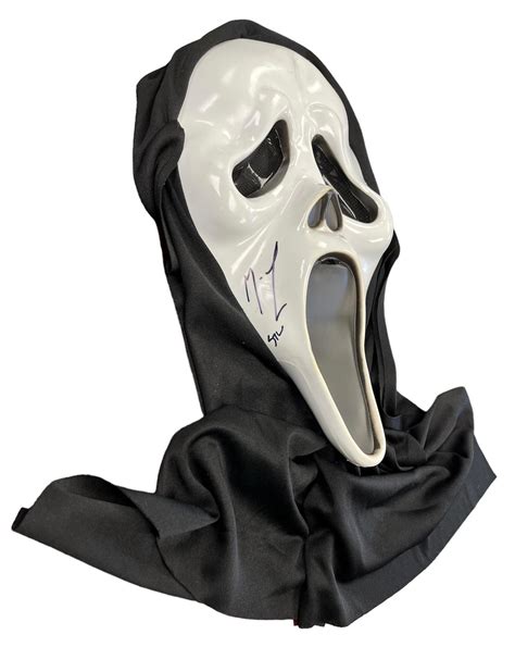 Matthew Lillard Scream Ghostface Autographed Mask – Icon Autographs