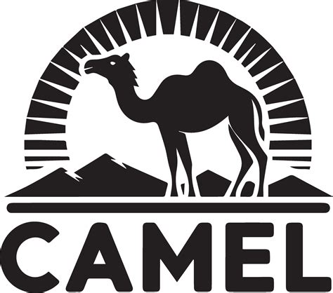 Camel Logo vector art illustration, Camel Logo concept, Camel Animal ...