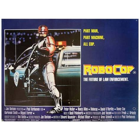 "Robocop" Film Poster, 1987 For Sale at 1stDibs | robocop 1987 poster, robocop poster 1987 ...