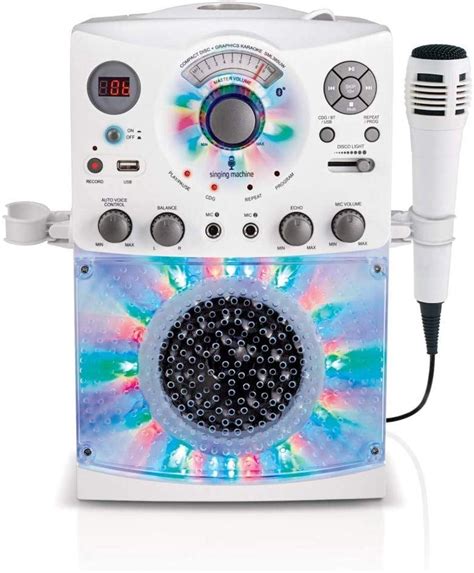 Singing Machine Bluetooth Karaoke System with LED Disco Lights | Black Friday and Cyber Monday ...