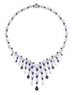 GRAFF | SAPPHIRE AND DIAMOND NECKLACE | Magnificent Jewels and Noble Jewels: Part I | 2020 ...