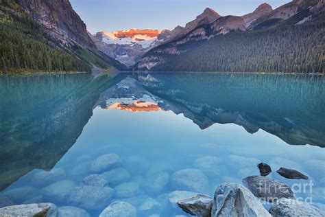 Lake Louise, Banff National Park, Canada At Sunrise Photograph by Sara ...