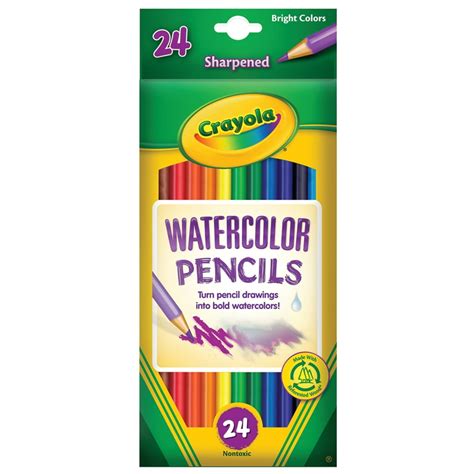 Crayola Watercolor Pencil Set, 24-Colors - Walmart.com - Walmart.com