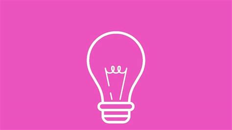 Light Bulb Animation Stock Video Footage for Free Download