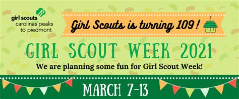 Let’s Celebrate Girl Scout Week 2021! – Blog