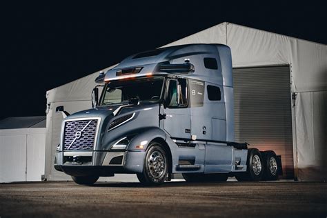 Volvo unveils prototype self-driving semi truck built for long hauls