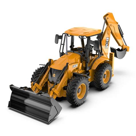 Double E RTR E589 1/20 2.4G 11CH RC Excavator JCB Backhoe Loader Light ...