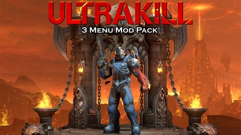 ULTRAKILL 3 Menu Mod Pack at DOOM Eternal Nexus - Mods and community