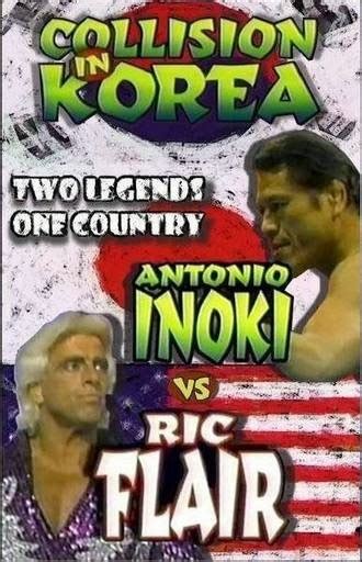 Historia del Wrestling: Ric Flair vs Antonio Inoki, Collision in Korea 1995