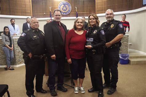 Fort Stockton Police officer honored for life-saving effort | Fort Stockton Pioneer