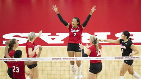 Husker Volleyball sweeps season opening matches - The Bull