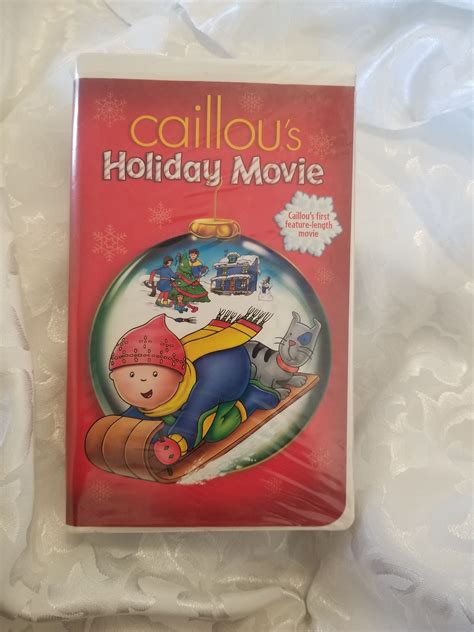 Caillou's Holiday Movie VHS in Clamshell Case - Etsy