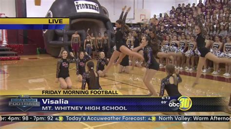 Friday Morning Football: Mt. Whitney High School - ABC30 Fresno