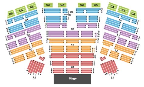 Seating Chart For Soaring Eagle Outdoor Concerts | Two Birds Home