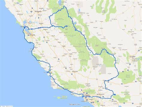 California Road Trip: A Detailed Two Week Itinerary + Map and Tips! | California travel road ...