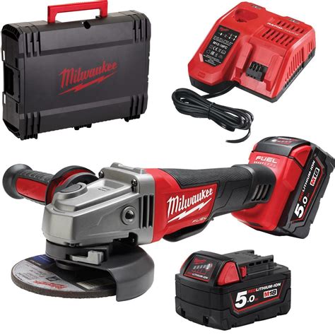 Milwaukee Fuel M18CAG115XPDB-502X 115mm Angle Grinder each