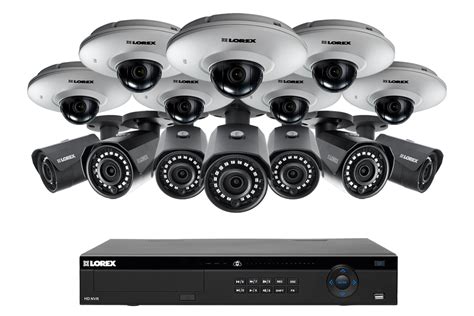 4K NVR System featuring 7 Color Night Vision 2K Cameras and 7 Pan Tilt Audio-Enabled Outdoor ...