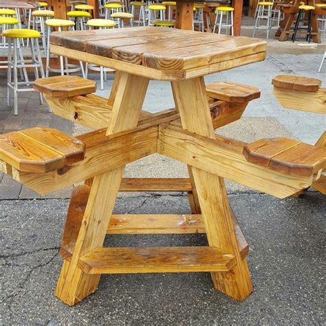 #WoodPlansSmallCabins in 2020 | Wood projects, Diy picnic table, Wood ...