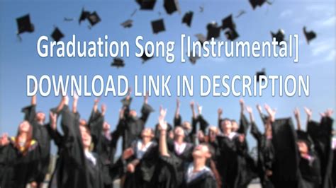 Graduation Song [Instrumental] - YouTube