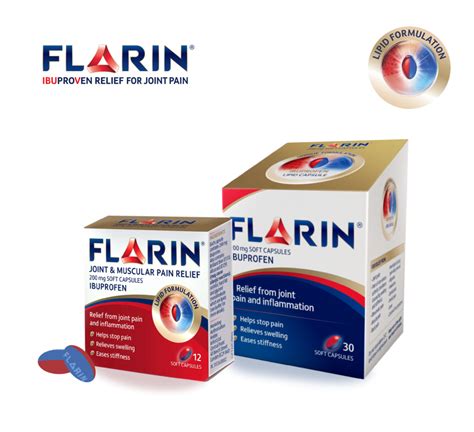 Buy Flarin Ibuprofen Capsules | Joint Pain Relief | Chemist4U