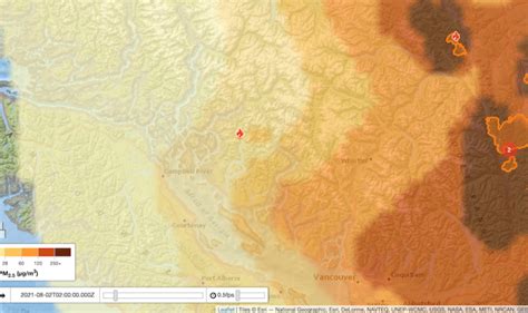 Wildfire smoke clouding the skies in BC - Canada Info