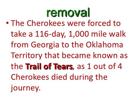 History Trail Of Tears - Trail Of Tears Home