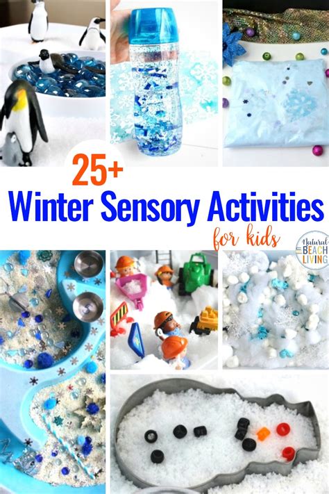 25+ Winter Sensory Activities and Winter Theme Ideas - Natural Beach Living