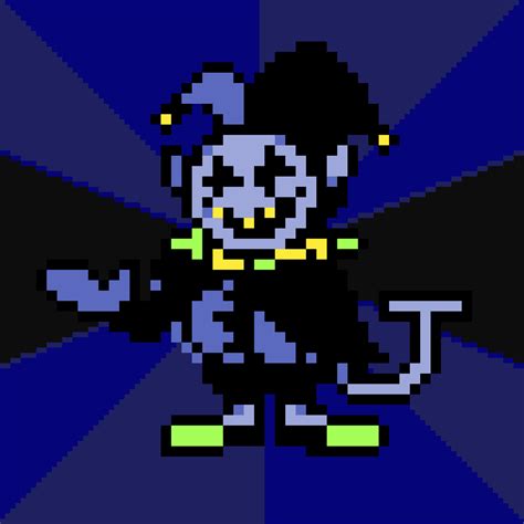 Pixilart - Jevil! Animated by moontheumbreon