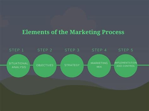 Elements Of The Marketing Process- Marketing Mix And Strategies