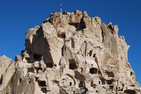 Uchisar Castle in Cappadocia : Turkey Travel Blog