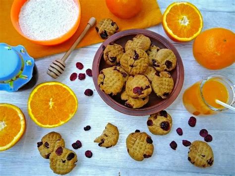 Healthy whole wheat flour cookies without butter