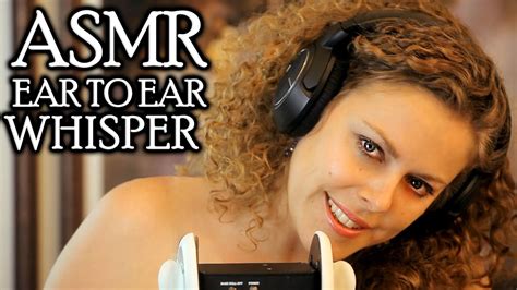 Binaural ASMR Whisper Ear to Ear, Ear Cleaning And Ear Blowing 3dio ...