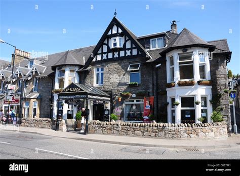 McKay's Restaurant, Atholl Road on the A924, Pitlochry, Perthshire Stock Photo: 48563873 - Alamy