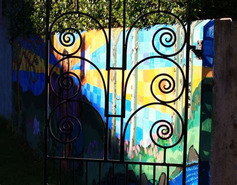 through the iron gate | City art, City and colour, Painting