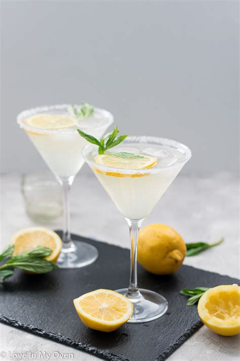 Lemon Vodka Cocktail - Love In My Oven