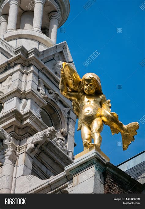 Golden Statue Boy Image & Photo (Free Trial) | Bigstock