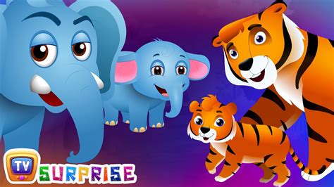 Surprise Eggs Wildlife Toys | Learn Baby Wild Animals & Animal Sounds | ChuChu TV Surprise for ...